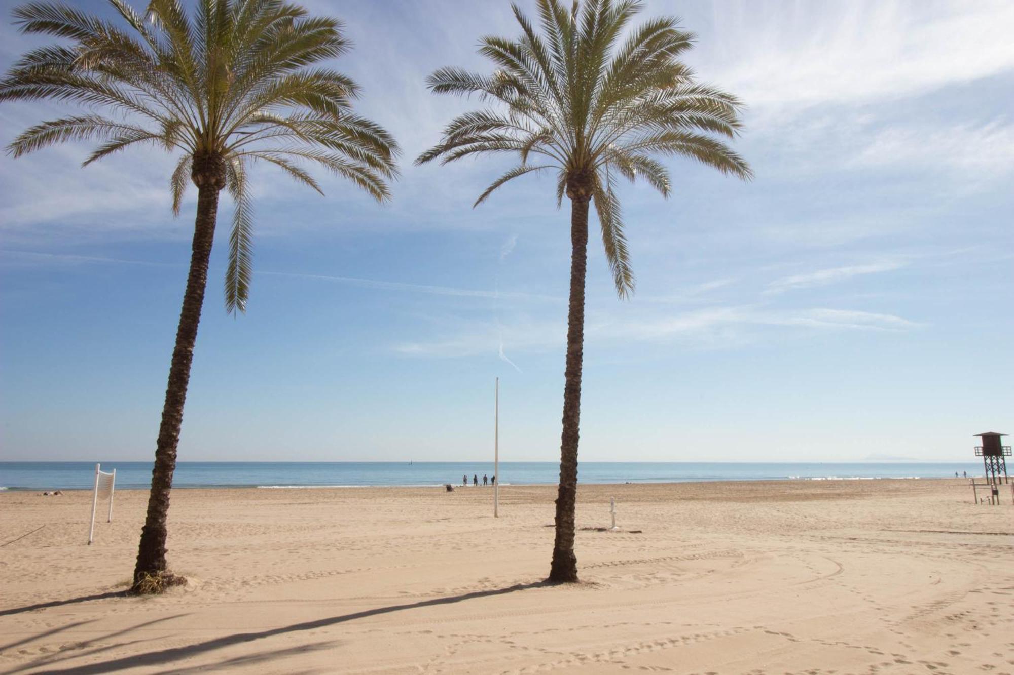 Cullera: Vistas Al Mar En En Centro De La Bahia Lejlighed Eksteriør billede